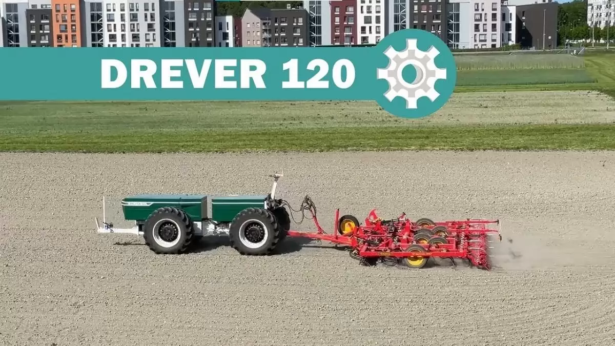 Az önvezető traktorok (5. rész) – A svéd Drever 120